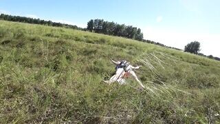 Amatőr vidéki pufóka házaspár