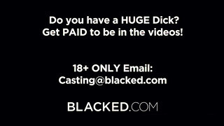 Blacked - Blake Blossom élvezi a hatalmas barna brét
