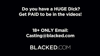 Blacked - Vörös szőrös cuncis csajszi megkettyintve