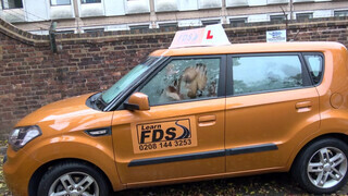 Fake Driving School Amber Rayne esete a gigászi barna fasszal