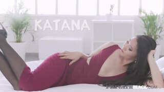 PrivateBlack - Katana barna hapsival kupakol