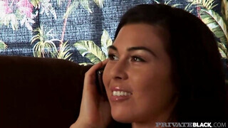 PrivateBlack - Ashley Blue fenékbe tolva