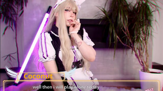 MollyRedWolf - Cosplayes gádzsi hímvesszőt szop