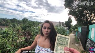 Forró latin amerikai pipi egy dollárért kap baszást