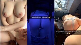 Fősulis csajok mocskos baszása snapchat válogatásban édeshármas képernyőn