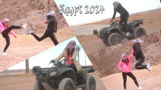 Motor, buxa és baszás: izgat, ahogy a sínai-sivatagban motorozik egy csábító ribanc, egyiptom 2024